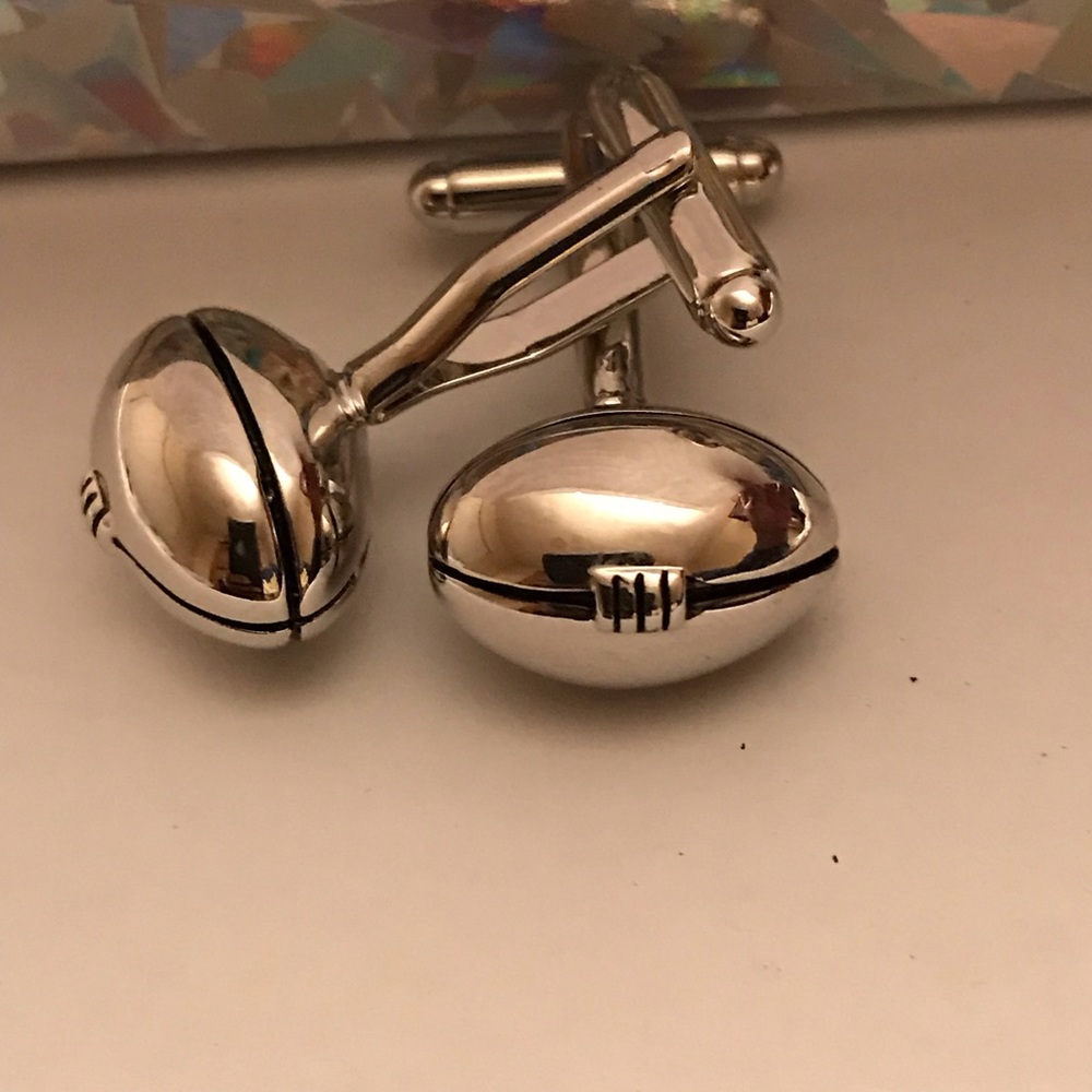 Football Cuff Links - Picture 4 of 4